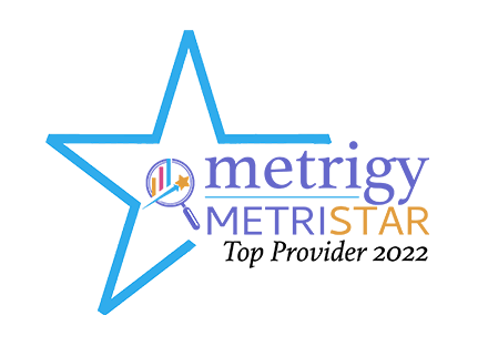 metrigy top provider 2022 logo